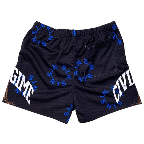Civil Regime Shorts Civil Regime By Darc Sport Mens Reap What You Sew 6 Mesh Shorts Poshmark